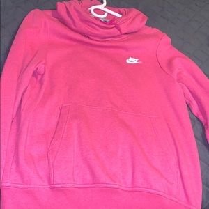 TURTLE NECK NIKE HOODIE